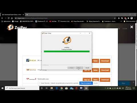Descarga, instalación, registro y funcionamiento del softphone Zoiper