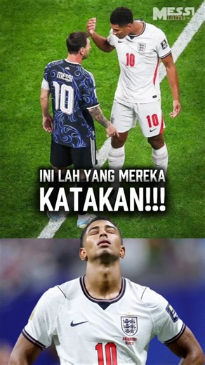 Isi Percakapan Messi dan Bellingham Akhirnya Terungkap! 😳 #messi #argentina #bellingham