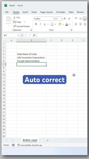 Fill Blank Cells with Upper Value | Excel Hack