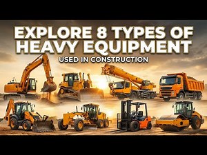 Explore 8 Types of Heavy Equipment Used in Construction