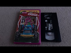 Opening And Closing To Barney: Let’s Go To The Farm 2005 VHS