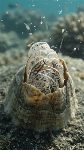 How Does a Barnacle Eat Floating Food? #Barnacle #Ocean