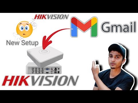 Hikvision DVR/NVR New GMAIL Setup | Gmail Setup in Hikvision Dvr/Nvr