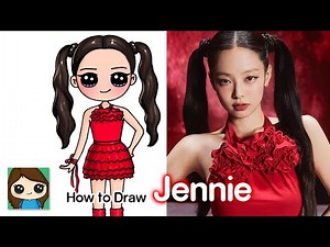 How to Draw Jennie "You & Me" | BlackPink