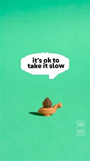 sloooooooooooow your scroll for this very important message 🐌 | LEGO