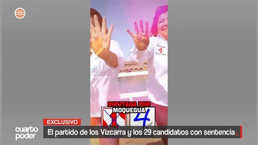 #CuartoPoder Personajes vinculados al caso de Richard Cisneros, que remeció el gobierno de Martín Vizcarra, postulan ahora al Senado por Perú Primero. Entre ellos figuran exfuncionarios que tuvieron un rol durante el escándalo y que hoy acompañan el nuevo proyecto político. El reportaje completo en Cuarto Poder. ►cuartopoder.pe | Cuarto Poder