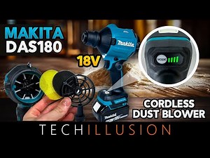 🔥THE BEST 18V Cordless Dust Blower DAS180Z from MAKITA in Test!😱 - Makita DAS180Z LXT Review & Test