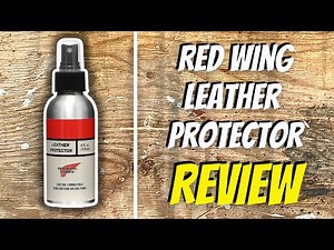 Red Wing Leather Protector Spray - Review