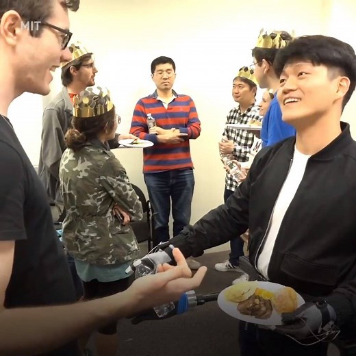 16K views · 75 reactions | This waist-mounted robot arm will shake hands for you. | Mashable | Facebook