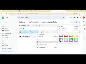 Google Drive: File and Folder Management
