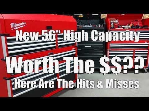 Hits & Misses on the Milwaukee High Capacity 56" 18-Drawer Tool Chest and Cabinet Combo