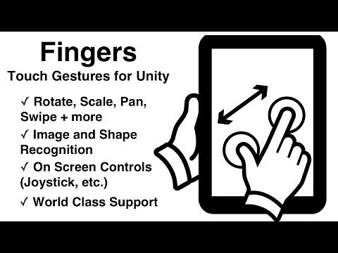 Fingers - Mobile Input Touch Gestures for Unity Showcase