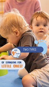 ✨ In the coming weeks, we’ll be adding a few reels about standing up, standing, and walking! 👣 Let’s start with an introduction, where I explain the two most common ways Babies learn to stand 💪 🧸 In normal development, Babies start standing between 9 and 11 months. Of course, some try to pull up as early as 6–7 months, while others skip crawling at 7–8–9 months and go straight to standing. This often happens because they have difficulty normalizing muscle tone in the tummy, back, and shoulder