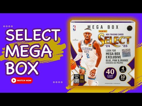 2024-25 Select Basketball Mega Box Rip