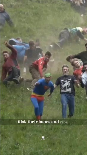 World’s Most Dangerous Race – The Deadly Cheese Rolling Challenge!