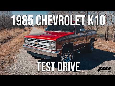 *SOLD* 1985 Chevrolet K10 Test Drive 305