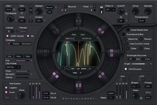New Synthesizer, Entanglement, Uses Quantum Mechanics To Generate Sounds