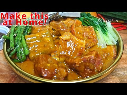 Delicious & Tender💯👌 Slow Cooker Beef Recipe❗ Step by Step Best Kare-Kare Method, Kare-Kare recipe