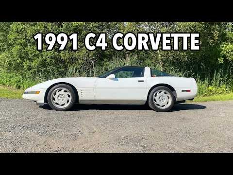 C4 Corvette Walk Around and REVIEW! | 1991 Classic
