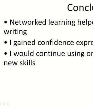 Final Reflection: Learning Poetry Through Networked Learning