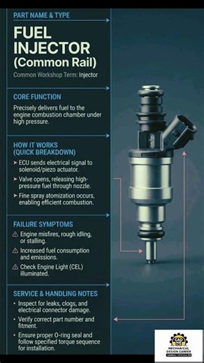FUEL INJECTOR part design CAD Modeling on Software PTC Creo and working #partmodeling #automobile