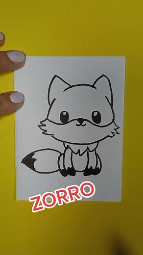 Cómo dibujar un zorro paso a paso