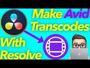 Make Avid transcodes like a PRO - In Resolve!