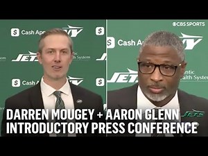 Jets introduce GM Darren Mougey and head coach Aaron Glenn | Press Conference