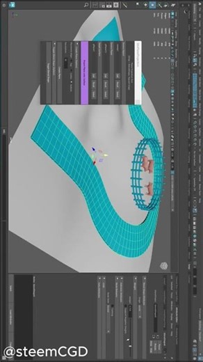 Maya Custom Script: stmPlaneProjection #Maya #3dmodeling #tutorial #architecture #3danimation
