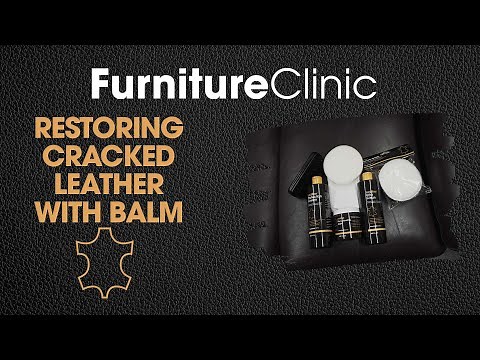 How to restore cracked leather with Re Colouring Balm