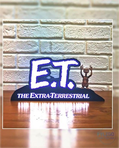 E.T. Field LED Sign USB Power Supply with Dimming Control Perfect