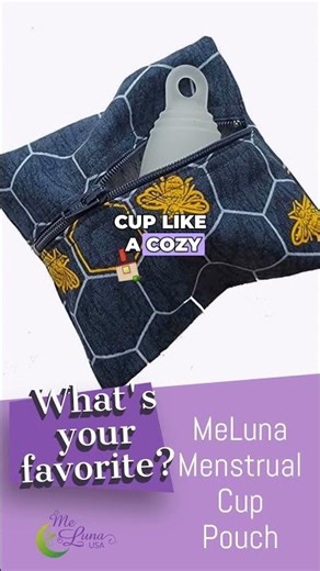 MeLuna USA Menstrual Cup Pouches -Store Your Cup In Style