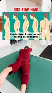 3x kali tiap hari, kembalikan kurva normal tulang belakangmu #drpras #curve #spinalcurve | Agus Prasetyo