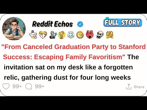 "From Canceled Graduation Party to Stanford Success: Escaping Family Favoritism"
