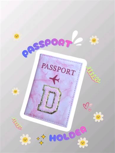 Stylish Aesthetic Passport Holder for Travelers
