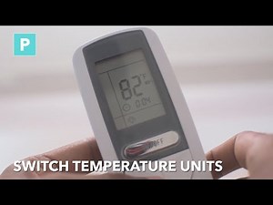 How To : Switch Temperature Unit in Blue Star AC Remote (F to C / C to F)