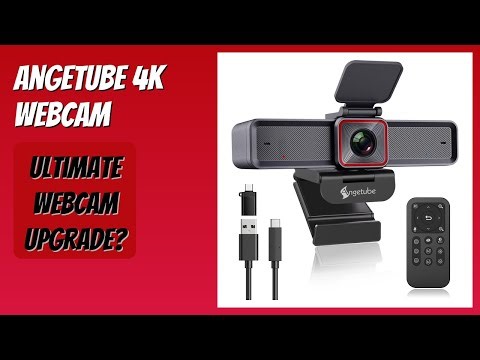 REVIEW (2025): Angetube 4K Webcam. Features