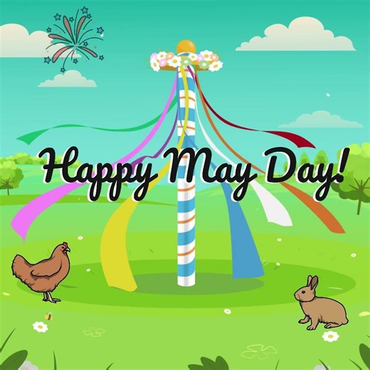 May Day Animated Greeting Template for Businesses | VideoScribe