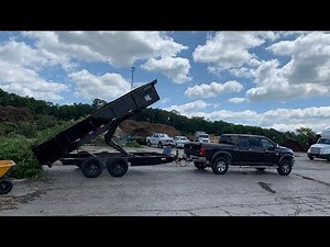 2019 BigTex 7x16 Dump Trailer