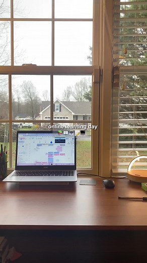 Online Learning Day Vlog at High School