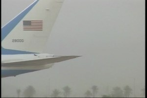 President Obama Arriving on Air Force One in Iraq, Part 1