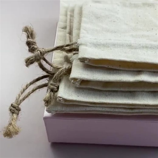 100pcs Cotton Burlap Drawstring Bags: Jewelry, Wedding Favor, Candy - Etsy