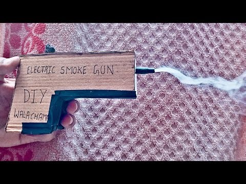 How To Make Mini Dj Smoke Gun || Diy Smoke Gun || Homemade Electric Smoke Gun 