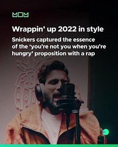 417K views · 20 reactions | Snickers India is wrapping up 2022 with the catchiest tune! From creative music videos to influencer engagement, the brand once again came through with a brilliant campaign and the iconic proposition: You’re Not You When You’re Hungry. #Collab #Snickers2022wRAP | Mad over Marketing (M.O.M) | Facebook
