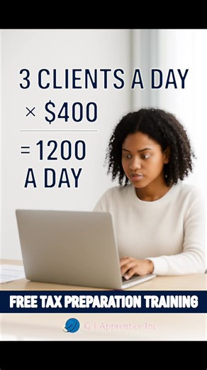 Free tax training class limited time offer enroll by 10/21/25