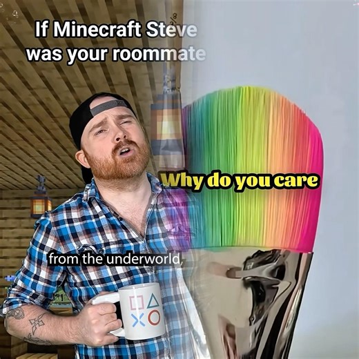 The Life of Minecraft Steve's Roommate 5