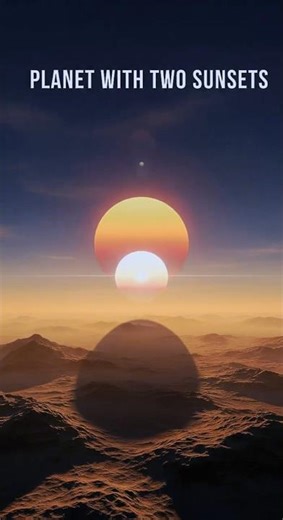 This Real Planet Has Double Sunsets