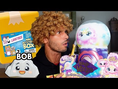 BILLY'S TOY REVIEWS - Lankybox Mini Box & Magic Mixies Crystal Ball