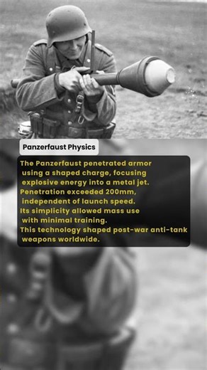 Panzerfaust Physics. | Military History Talks