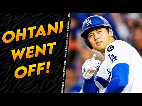 Shohei Ohtani GOES CRAZY 😳 3 HR & 10 K | Full Game 4 Highlights vs Brewers